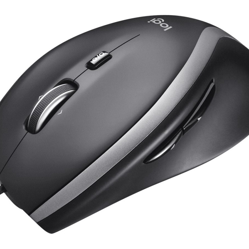 Logitech | Advanced Corded Mouse | M500s | Optical Mouse | Wired | Black