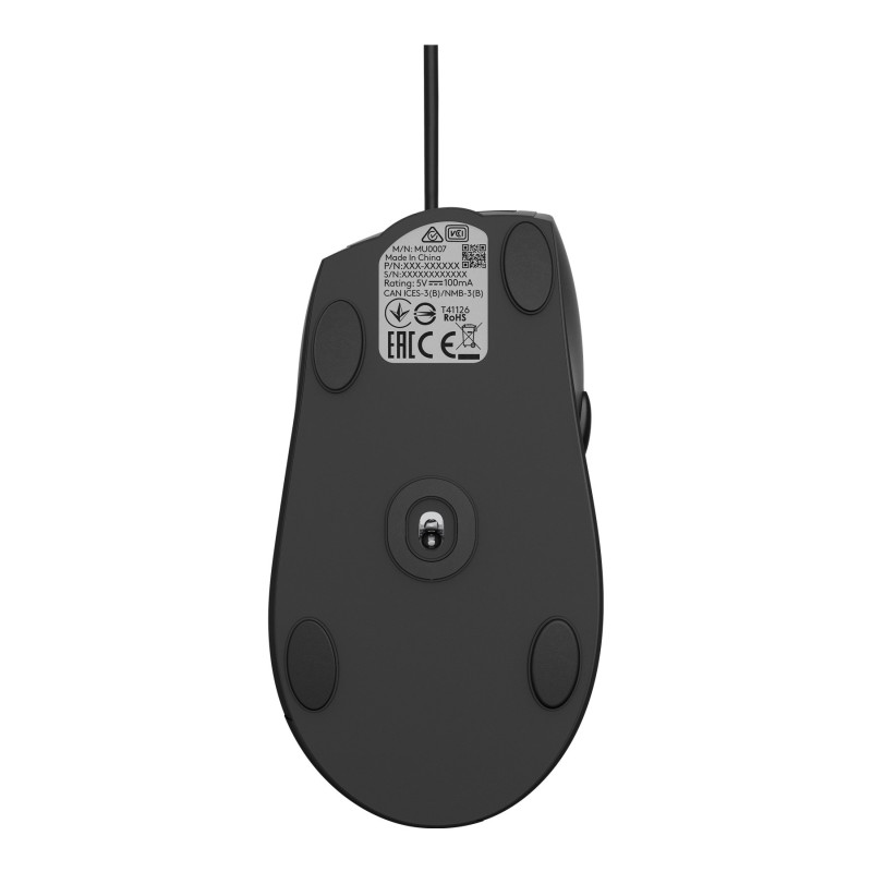 Logitech | Advanced Corded Mouse | M500s | Optical Mouse | Wired | Black