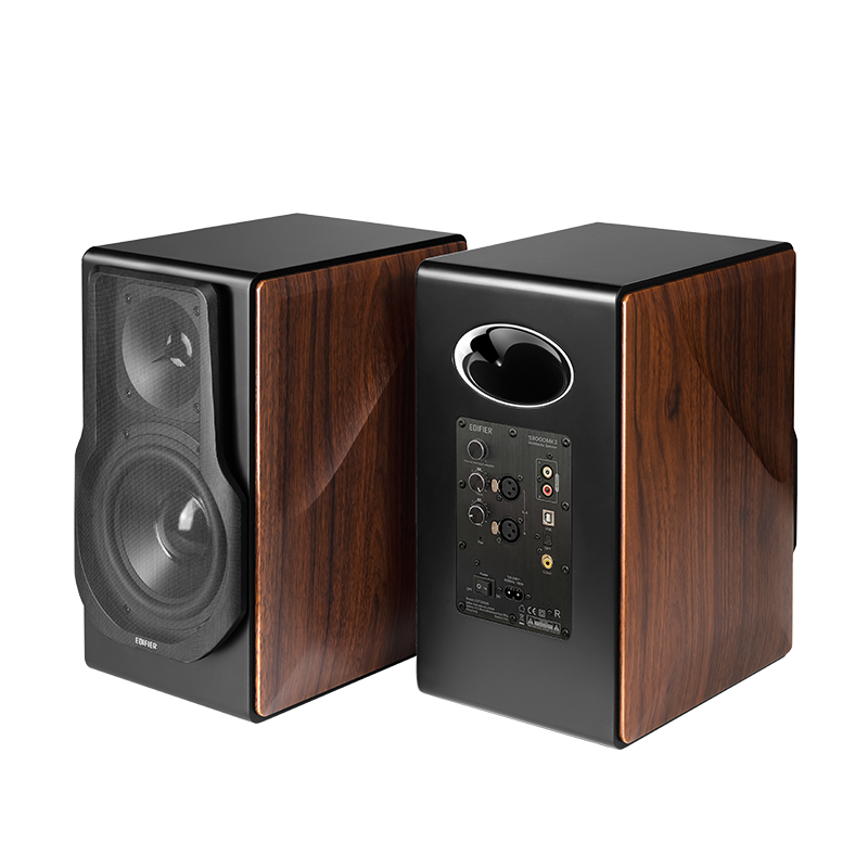 Edifier Premium 2.0 Speaker System | S3000MK II | Bluetooth | Wireless connection | Brown