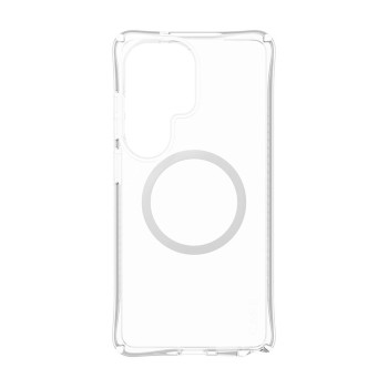 CARE by PanzerGlass Samba maciņš caurspīdīgs ar balto Qi Samsung New Galaxy S26 Ultra | PanzerGlass