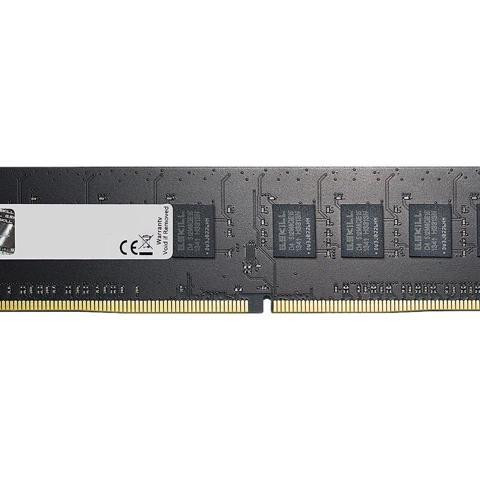 G.Skill | Value | 8 GB | DDR4 | 2400 MHz | PC/servers | Reģistrēta Nē | ECC Nē