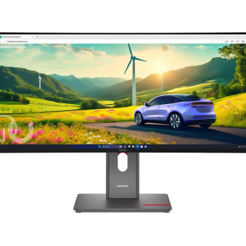 Lenovo | ThinkVision | P34WD-40 | 34 " | IPS | 21:9 | 120 Hz | 4 ms | 3440x1440 pixels | 350 cd/m² | HDMI ports quantity 1 | Eclipse black