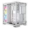 Corsair Dual Chamber PC Case | iCUE LINK 6500X RGB | White | Mid Tower | ATX