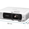 Epson | EB-W55 | WXGA (1280x800) | 4000 ANSI lūmeni | Balts