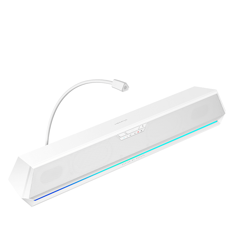 Edifier 7.1 Surround spēļu skaļrunis | G1500 BAR | Bluetooth | Bezvadu savienojums | Balts