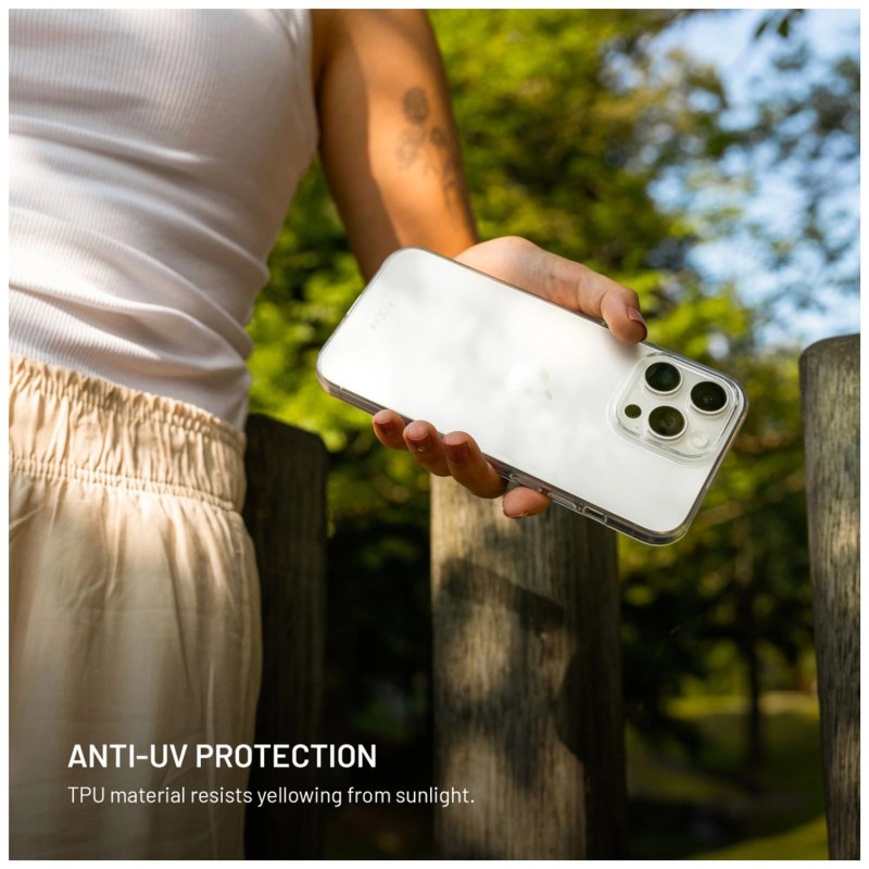 Fixed Story AntiUV | Aizmugures vāciņš | Xiaomi | Redmi Note 15 Pro+ 5G | TPU | Caurspīdīgs
