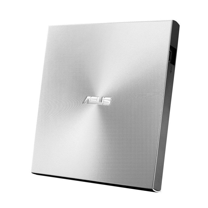 Asus | ZenDrive U8M (SDRW-08U8M-U) | Savienotājs USB Type-C | DVD±RW | CD lasīšana 24x | CD rakstīšana 24x | Sudraba