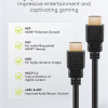 Goobay 80102 HDMI High-Speed kabelis ar Ethernet | Mīksts | 1.5 m