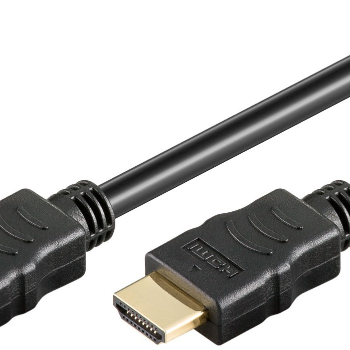 Goobay 80102 HDMI High-Speed kabelis ar Ethernet | Mīksts | 1.5 m