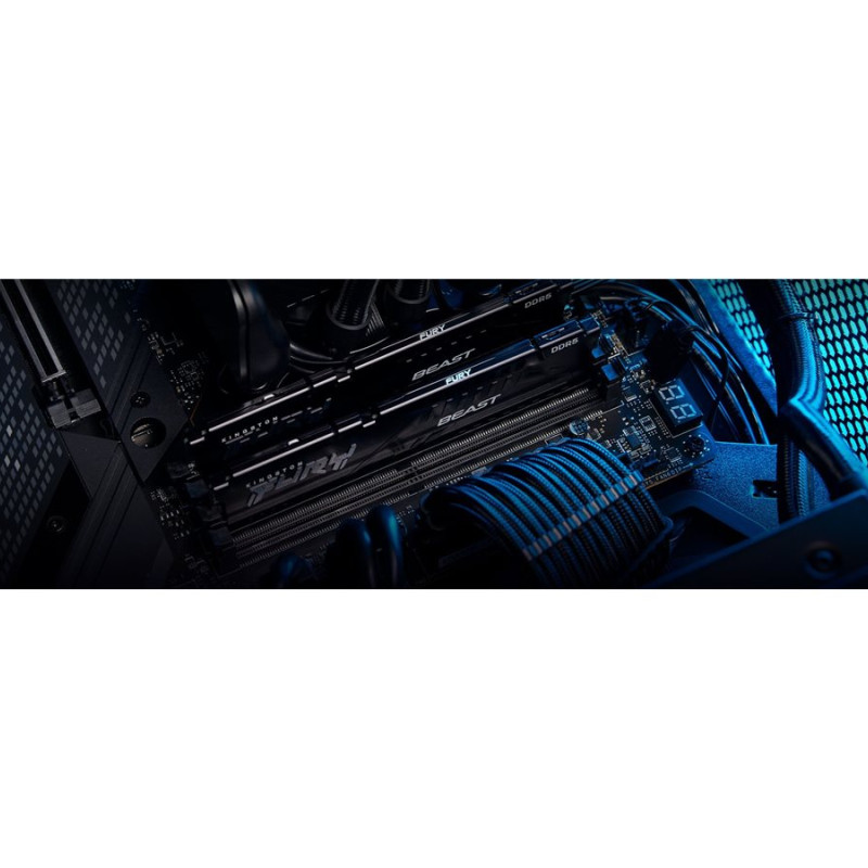 Kingston | Fury Beast | 16 GB | DDR5 | 5600 MHz | PC/server | Reģistrēta: Nē | ECC: Nē