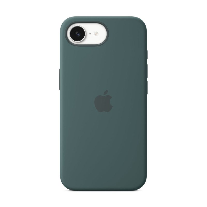 Apple iPhone 16e silikona maciņš – Lake Green | Apple