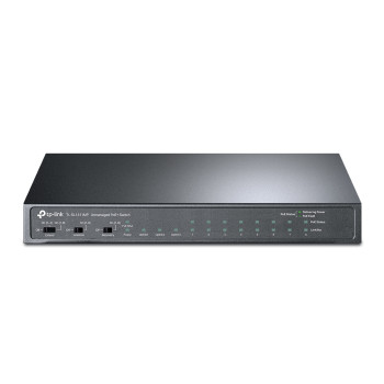 TP-LINK | 8-portu 10/100Mbps + 3-portu Gigabit galda slēdzis ar 8 Portu PoE+ | LS1008 | Nevadīts | Galda | Barošanas avots ārējs