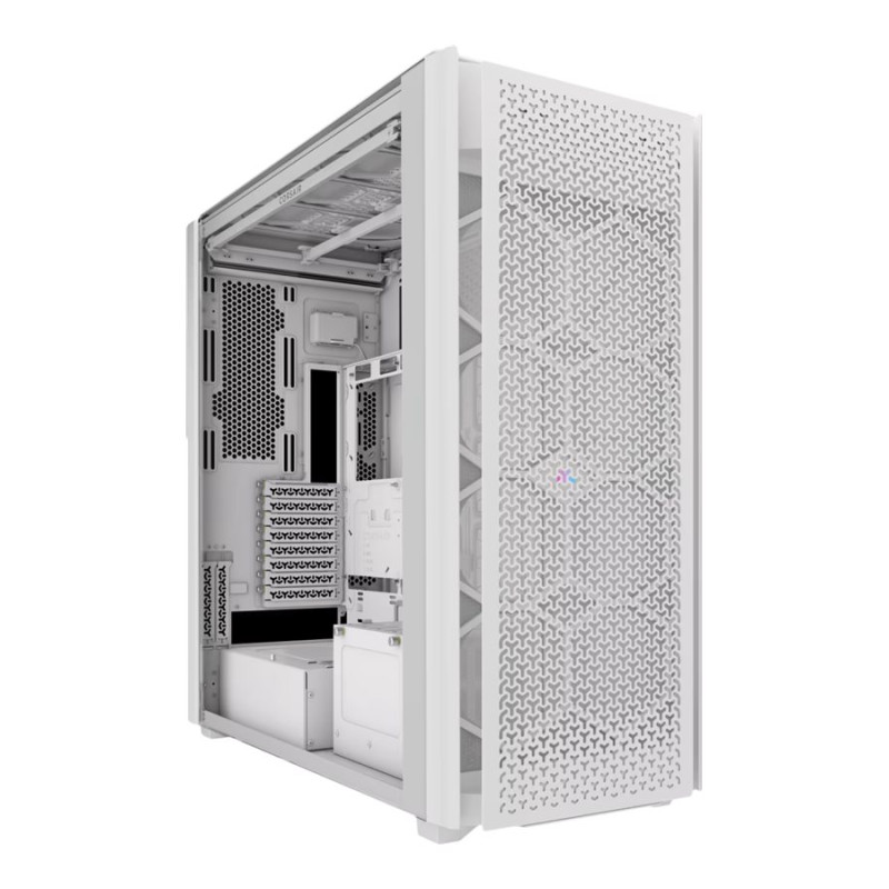 Corsair PC korpuss | 9000D RGB AIRFLOW Super | Balts | Full-Tower