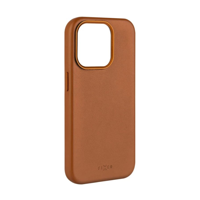 Fixed MagLeather | Aizmugures vāciņš | Apple | iPhone 16 Pro | Āda | Brūns
