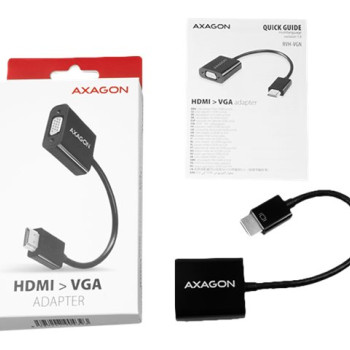 AXAGON | RVH-VGN, HDMI - VGA samazināšanas adapters | 0.15 m