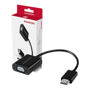 AXAGON | RVH-VGN, HDMI - VGA samazināšanas adapters | 0.15 m