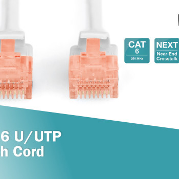 Digitus CAT 6 U/UTP | Komunācijas kabelis | Garums 3 m | Pelēks