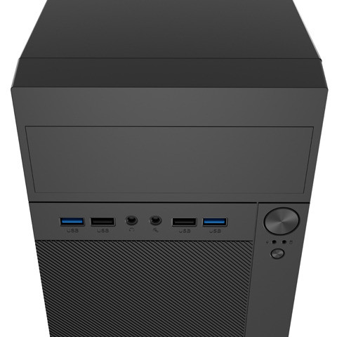 Natec | PC korpuss | Helix Matx | Melns | Mini Tower | ATX