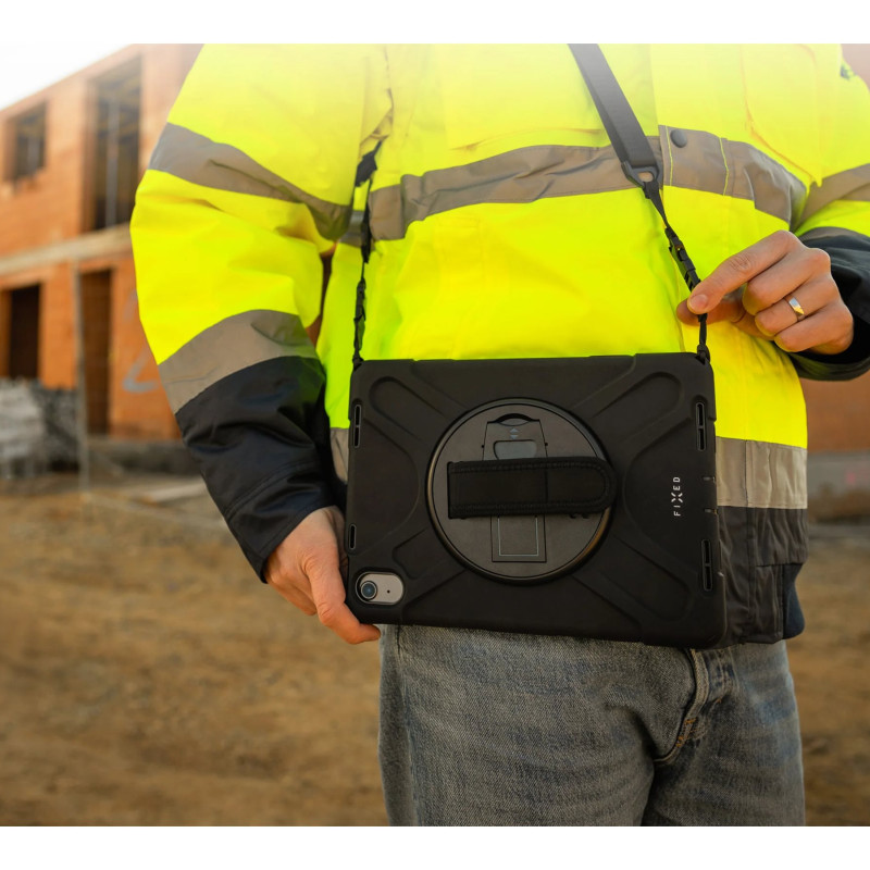 Fixed Rugged Tab Case | Apple | iPAD 10.9"/11" | Silicone/Polycarbonate | Black