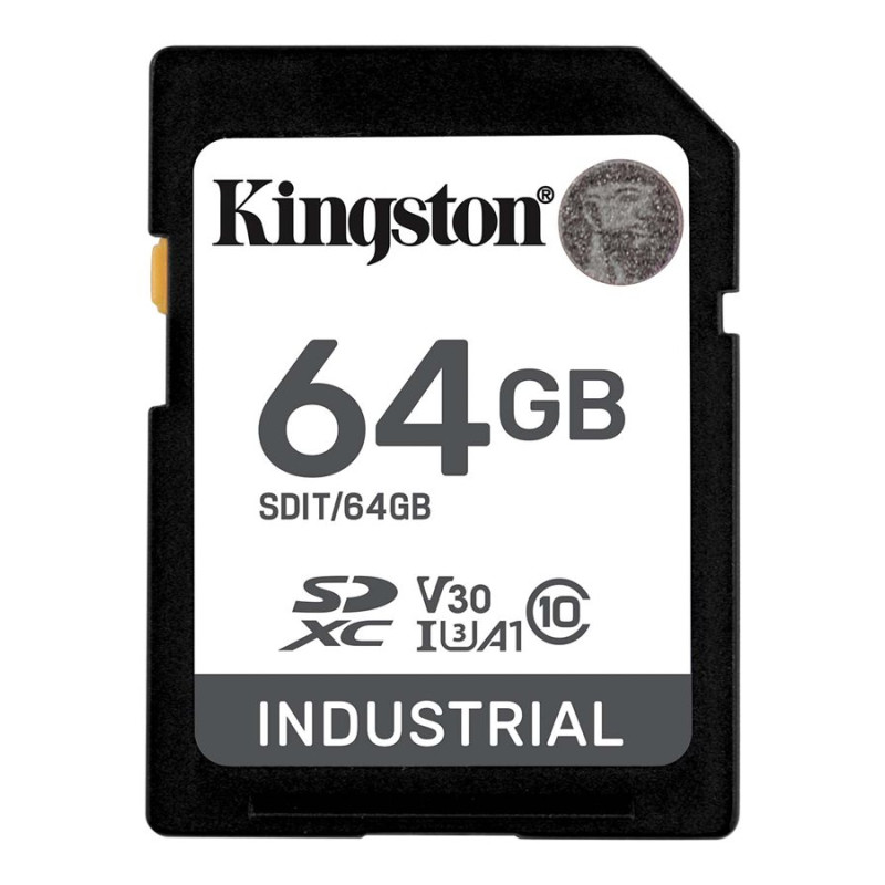 Kingston | Atmiņas karte | SDIT/64GB | 64 GB | SD | Flash atmiņa klase Class 10, UHS-I, U3, V30, A1
