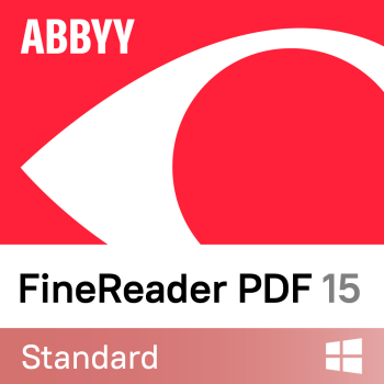 FineReader PDF 15 Standard | Vienlietotāja licence (ESD) | 1 gads | 1 lietotājs
