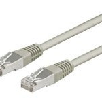 Goobay | CAT 5e patchcable, F/UTP | Grey RJ45 male (8P8C) | RJ45 male (8P8C)
