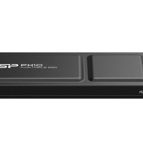 Silicon Power Pārnēsājamais SSD | PX10 | 1000 GB | USB 3.2 Gen 2 | Melns