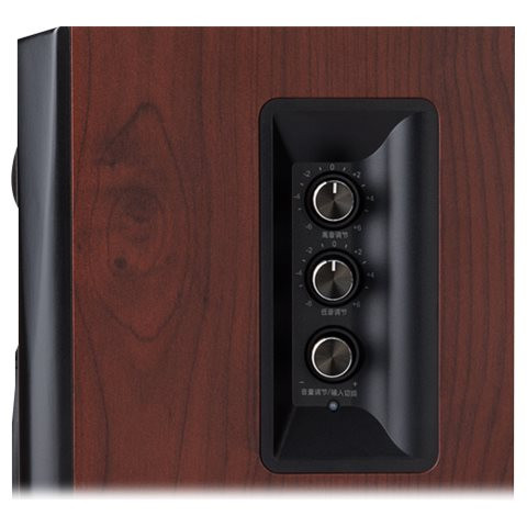 Edifier | Old School Style Modern Sound Bluetooth skaļrunis | S350DB | Bluetooth | Bezvadu savienojums | Tumši brūns/Melns | 150 W