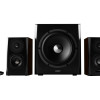 Edifier | Old School Style Modern Sound Bluetooth skaļrunis | S350DB | Bluetooth | Bezvadu savienojums | Tumši brūns/Melns | 150 W