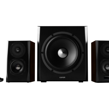 Edifier | Old School Style Modern Sound Bluetooth skaļrunis | S350DB | Bluetooth | Bezvadu savienojums | Tumši brūns/Melns | 150 W