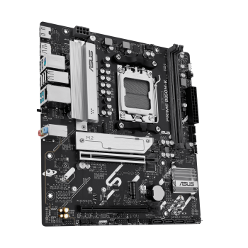 Asus PRIME B850M-K | Procesoru ģimene AMD | Procesora ligzda AM5 | DDR5 | Atbalstītie cietā diska interfeisi SATA, M.2 | SATA savienotāju skaits 4