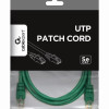 Cablexpert | CAT5e UTP komunācijas kabelis, 1m | PP12-1M/G