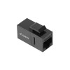 Lanberg | Feed-Through Keystone savienotājs RJ45 uz RJ45 CAT.5E UTP | KSU5-3000