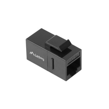 Lanberg | Feed-Through Keystone savienotājs RJ45 uz RJ45 CAT.5E UTP | KSU5-3000