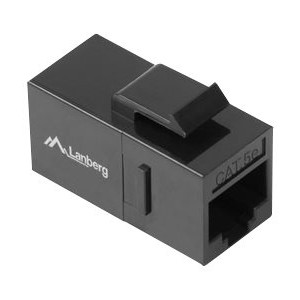 Lanberg | Feed-Through Keystone savienotājs RJ45 uz RJ45 CAT.5E UTP | KSU5-3000
