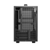 Deepcool korpuss | CH160 Plus | Melns | Mini-ITX