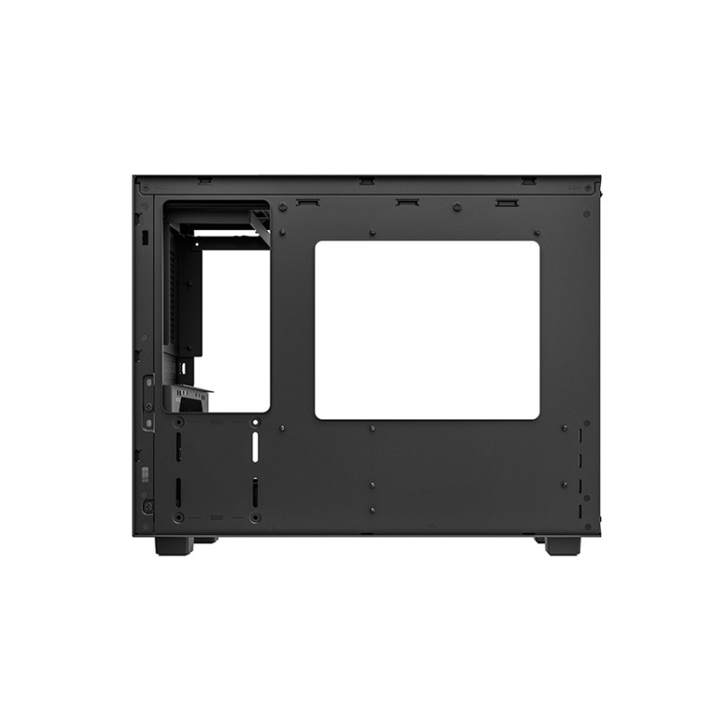 Deepcool korpuss | CH160 Plus | Melns | Mini-ITX