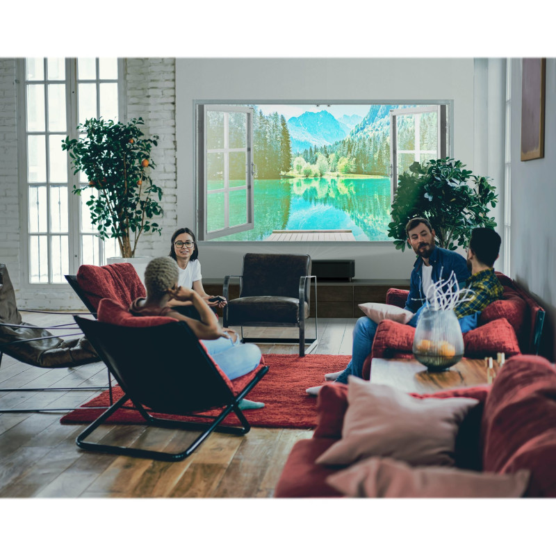 Epson | EH-LS800W | 4K PRO-UHD 3840 x 2160 (2 x 1920 x 1080) | 4000 ANSI liumeni | Melns | Lampa