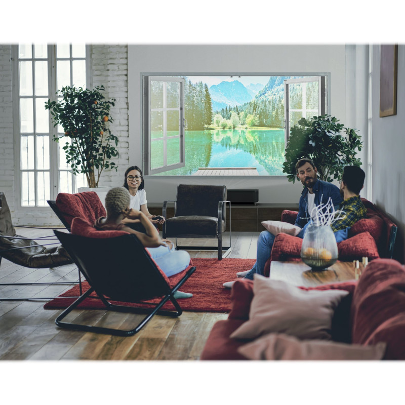 Epson | EH-LS800W | 4K PRO-UHD 3840 x 2160 (2 x 1920 x 1080) | 4000 ANSI liumeni | Melns | Lampa