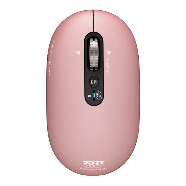 PORT CONNECT pele | PURE MAC | Bezvadu | Bluetooth | Rozā