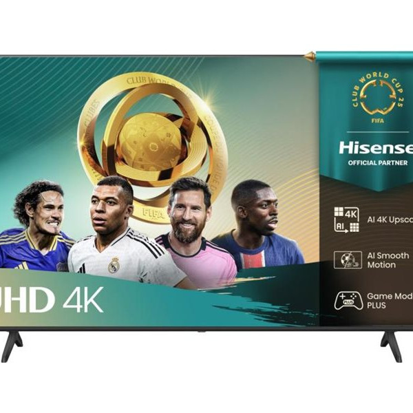Hisense 65A6Q | 65 | Smart TV | VIDAA Smart OS | UHD | Black