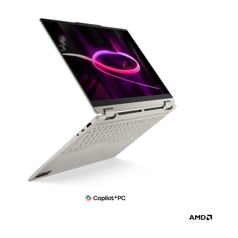 Lenovo Yoga 7 2-in-1 16AGP11 Touch 16 WUXGA AMD R5 AI 435/16GB/512GB/AMD Radeon 840M/WIN11 Home/ENG Backlit kbd/Seashell | Lenovo