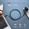 AXAGON | Data and charging USB 480Mbps cable, 2.5 m | BUCM2-CM25AB | USB-C to USB-C