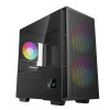 Deepcool CH360 Digital | Melns | Mid Tower | ATX PS2