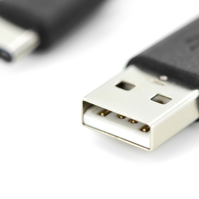 Digitus | USB Type-C connection cable, Type USB-A to USB-C | AK-300154-018-S