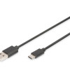 Digitus | USB Type-C connection cable, Type USB-A to USB-C | AK-300154-018-S