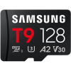Samsung T9 | microSD karte | 128 GB | microSDXC | Flash atmiņas klase U3, V30, A2