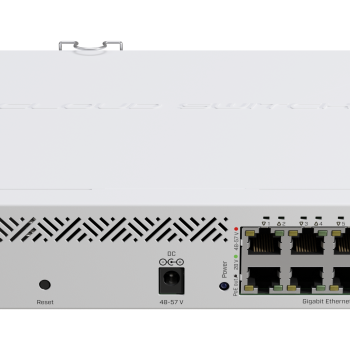 MikroTik | Cloud Router Switch | CSS610-8P-2S+IN | Nav Wi-Fi | 10/100/1000 Mbit/s | Ethernet LAN (RJ-45) porti 8 | Mesh atbalsts Nav | MU-MIMO Nav | Nav mobilo datu savienojums
