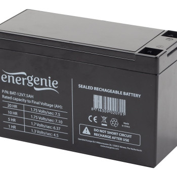 EnerGenie | Uzlādējams akumulators UPS | BAT-12V7.5AH