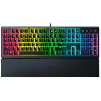 Razer | Ornata V3 | Spēļu klaviatūra | Vadu | RGB LED apgaismojums | Kirilica | Razer Mecha-Membrane | Melna